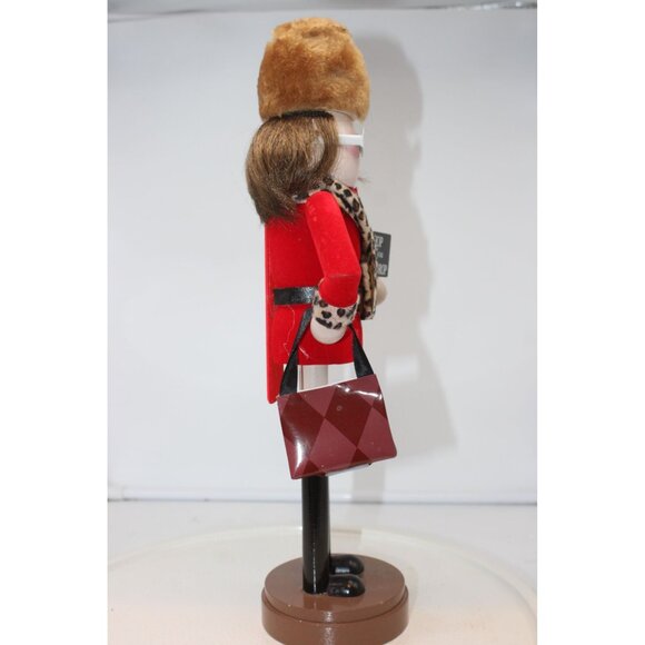 Wooden Nutcracker - Holiday Shopping Diva - 16" Jo-Ann Fabrics - Picture 2 of 5